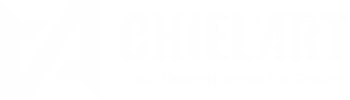 logo chielart 2023 - full white